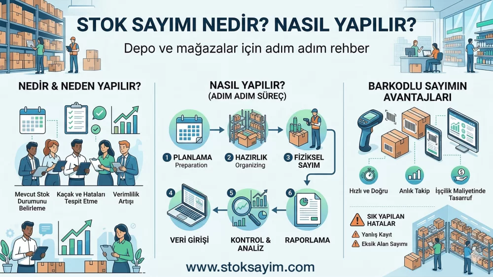 Stok Sayımı Nedir? Nasıl Yapılır?